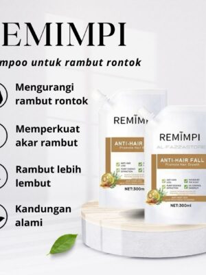 Shampoo Perawatan Anti Rontok Anti Ketombe Memperkuat Akar Mempercepat Pertumbuhan